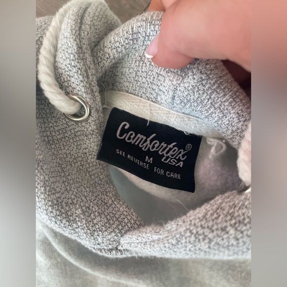 Comfortex light grey Fort Lauderdale sweatshirt hoodie - Picture 2 of 4